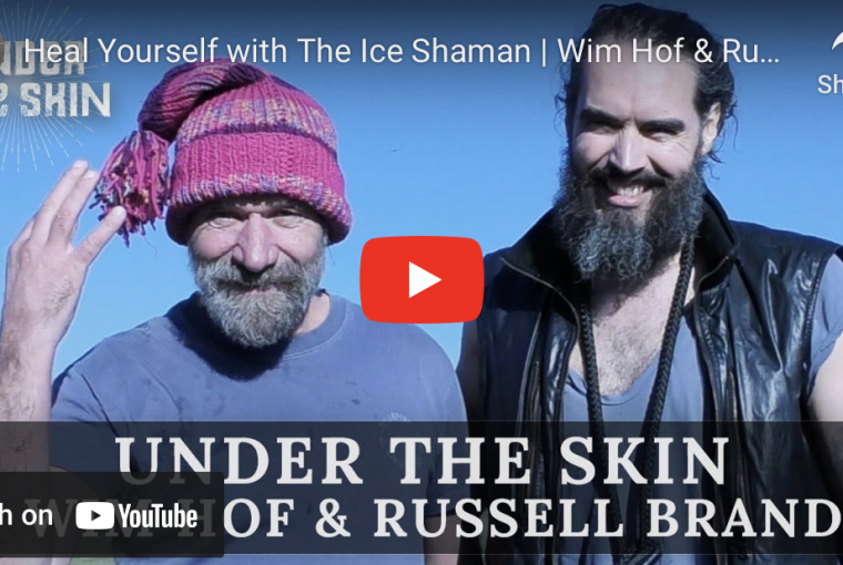 Wim hof and Russel brand breathing